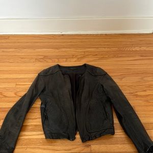 Rag and Bone black leather jacket